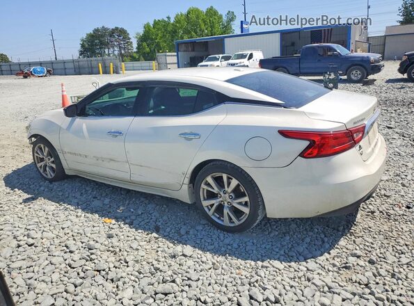 1N4AA6AP5GC412588 2016 NISSAN MAXIMA Белый Задняя левая четверть