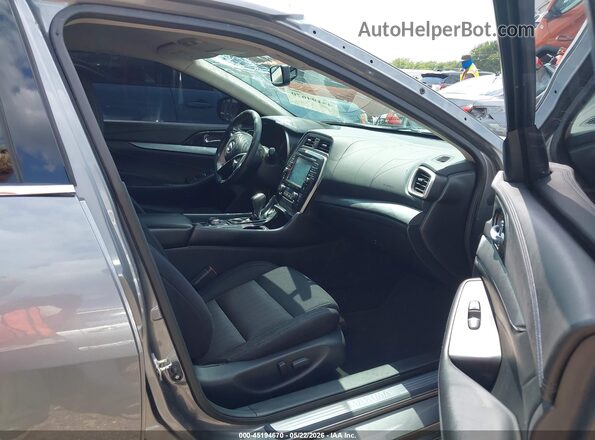 1N4AA6AP5GC413952 2016 NISSAN MAXIMA Gray Front interior view