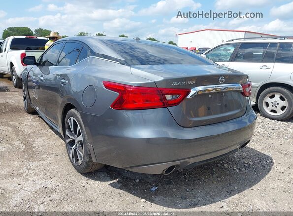 1N4AA6AP5GC413952 2016 NISSAN MAXIMA Gray Rear left