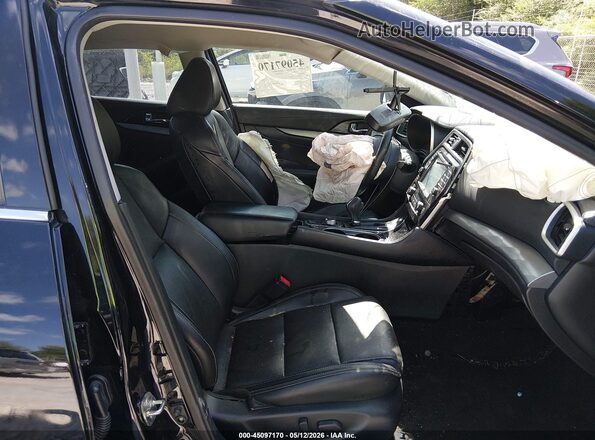1N4AA6AP5GC445235 2016 NISSAN MAXIMA Black Vista interior delantera