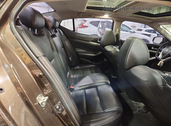 1N4AA6AP5GC446739 2016 NISSAN MAXIMA Gray Հետևի նստատեղերի տեսք