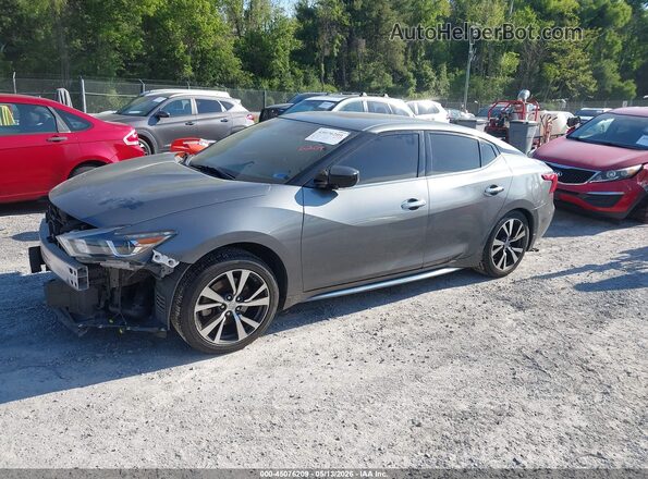 1N4AA6AP5GC901489 2016 NISSAN MAXIMA Gray Առջևի ձախ երեք քառորդ տեսարան