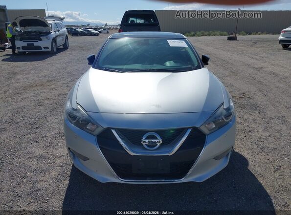 1N4AA6AP5HC387029 2017 NISSAN MAXIMA Silver Սարքավորումների վահանակի տեսք