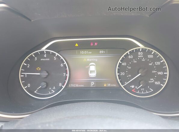 1N4AA6AP5HC402354 2017 NISSAN MAXIMA White Հետևի նստատեղերի տեսք