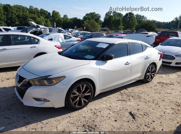 1N4AA6AP5HC432647 2017 NISSAN MAXIMA White Передня ліва чверть