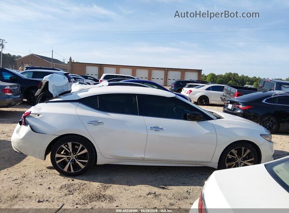 1N4AA6AP5HC432647 2017 NISSAN MAXIMA White Вид задньої частини салону