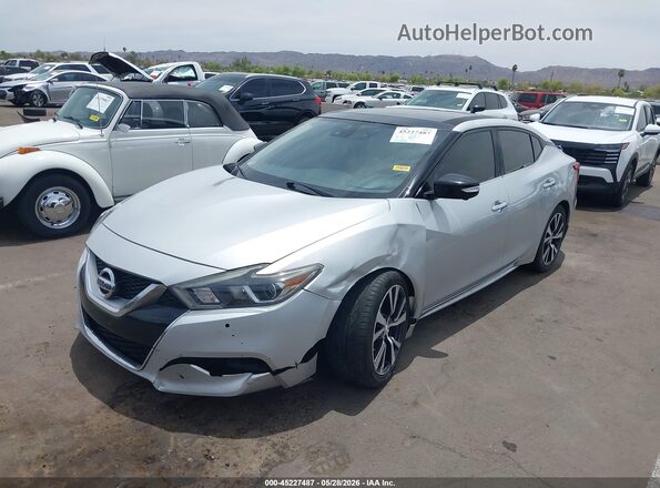 1N4AA6AP5HC432700 2017 NISSAN MAXIMA Silver Դիմացի տեսք