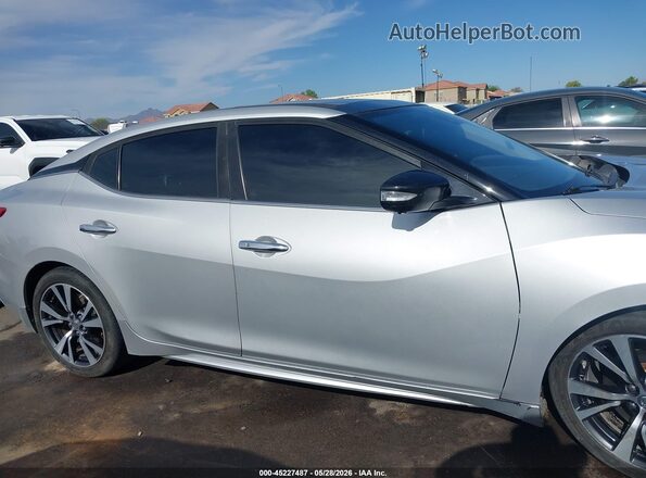1N4AA6AP5HC432700 2017 NISSAN MAXIMA Silver Սալոնի հետևի տեսք
