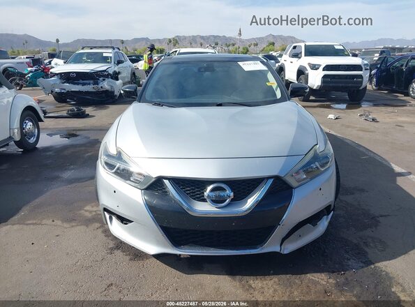 1N4AA6AP5HC432700 2017 NISSAN MAXIMA Silver Սարքավորումների վահանակի տեսք