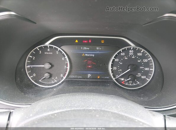 1N4AA6AP5HC444605 2017 NISSAN MAXIMA Black Vista de los asientos traseros