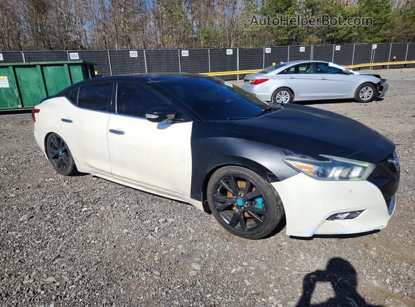 1N4AA6AP5JC371323 2018 NISSAN MAXIMA White Przód prawy