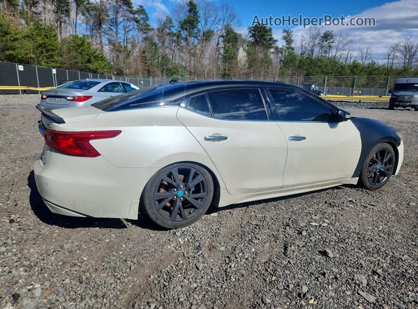 1N4AA6AP5JC371323 2018 NISSAN MAXIMA White Tył prawy