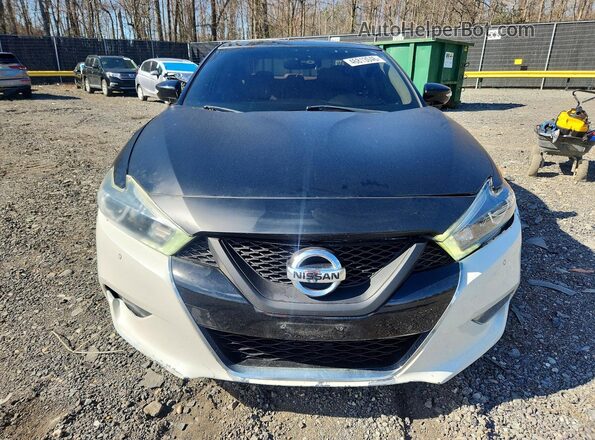 1N4AA6AP5JC371323 2018 NISSAN MAXIMA White Widok z przodu