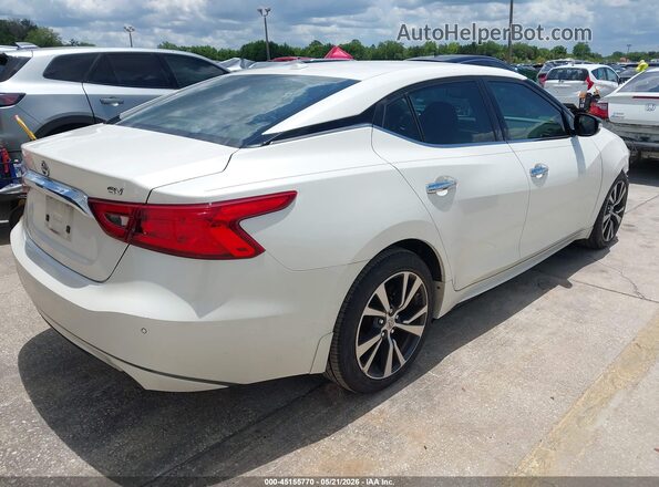 1N4AA6AP6GC403012 2016 NISSAN MAXIMA White Rear right