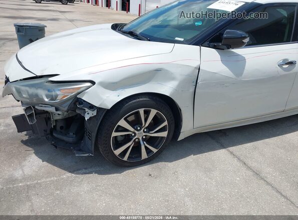 1N4AA6AP6GC403012 2016 NISSAN MAXIMA White Front view
