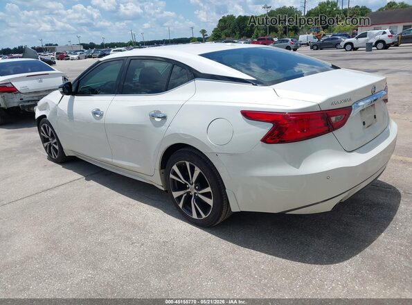 1N4AA6AP6GC403012 2016 NISSAN MAXIMA White Rear left
