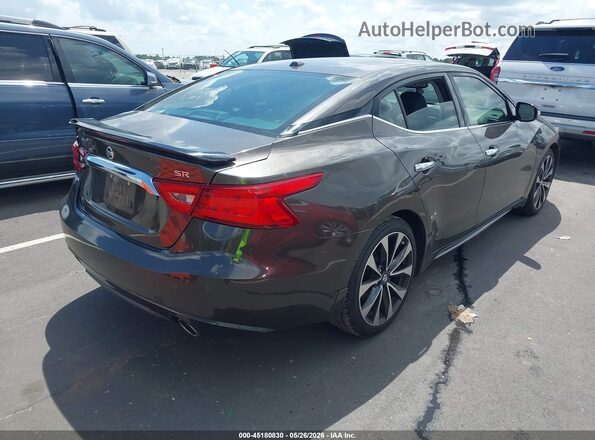 1N4AA6AP6GC419713 2016 NISSAN MAXIMA Gray Tył prawy
