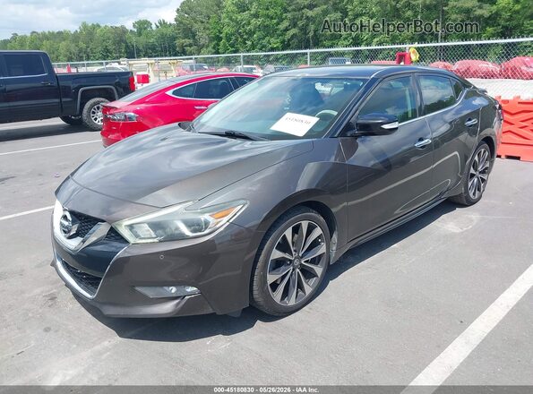 1N4AA6AP6GC419713 2016 NISSAN MAXIMA Gray Przód lewy