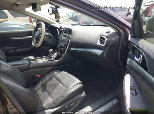 1N4AA6AP6GC419713 2016 NISSAN MAXIMA Gray Widok wnętrza z przodu