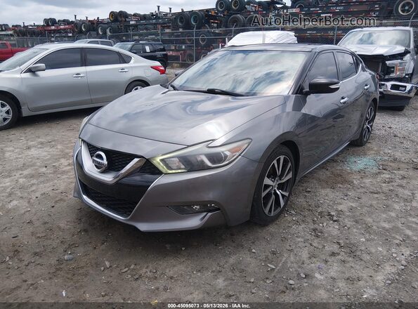 1N4AA6AP6GC429660 2016 NISSAN MAXIMA Gray Передня ліва чверть