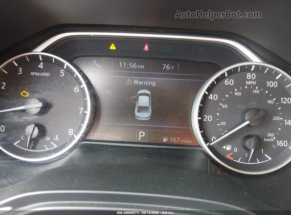 1N4AA6AP6GC429660 2016 NISSAN MAXIMA Gray Вид задніх сидінь