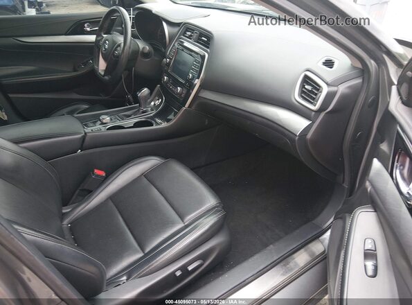 1N4AA6AP6GC429660 2016 NISSAN MAXIMA Gray Вид салону спереду