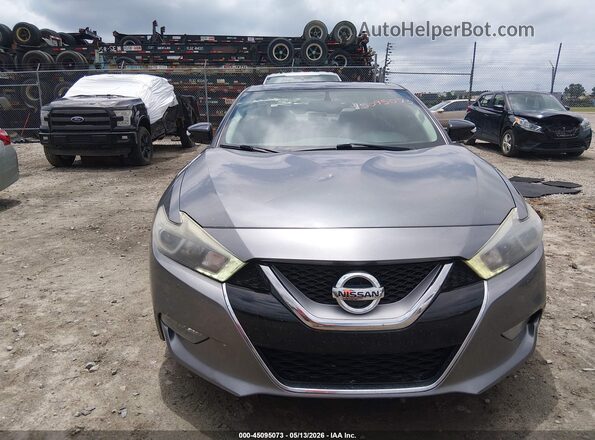 1N4AA6AP6GC429660 2016 NISSAN MAXIMA Gray Вид задньої частини салону