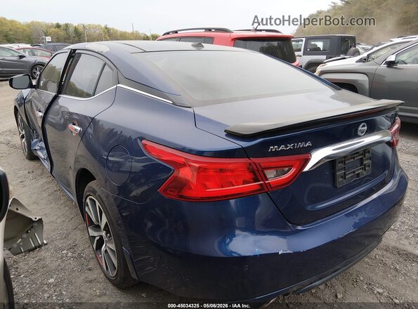 1N4AA6AP6GC433899 2016 NISSAN MAXIMA Blue Rear left