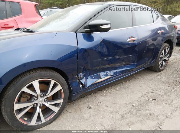 1N4AA6AP6GC433899 2016 NISSAN MAXIMA Blue Front view