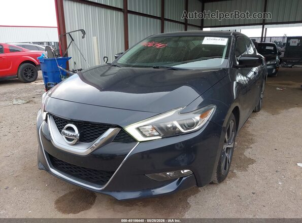 1N4AA6AP6GC445180 2016 NISSAN MAXIMA Gray წინა მარცხენა ხედი სამი მეოთხედიდან