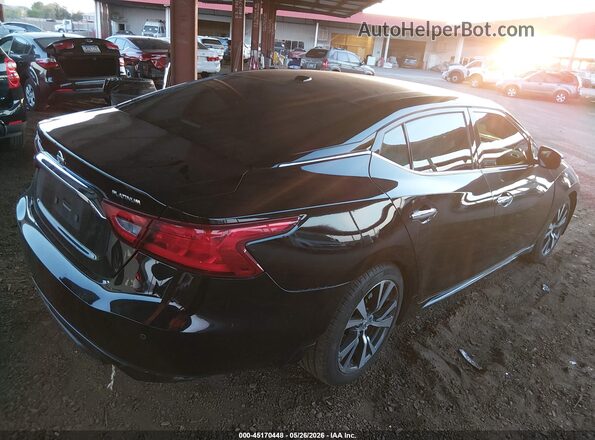 1N4AA6AP6HC365251 2017 NISSAN MAXIMA Black Tył prawy