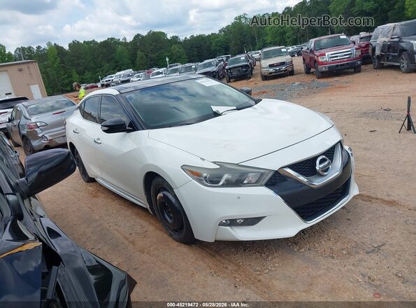 1N4AA6AP6HC433645 2017 NISSAN MAXIMA Белый 