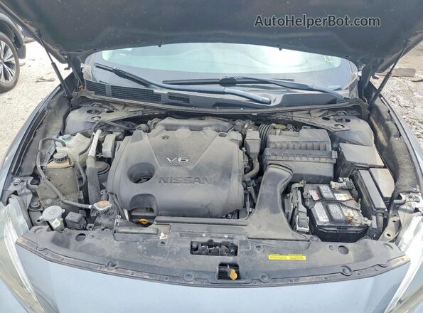 1N4AA6AP6HC445584 2017 NISSAN MAXIMA Gray Widok wnętrza z tyłu