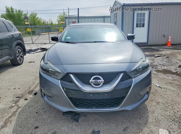 1N4AA6AP6HC445584 2017 NISSAN MAXIMA Gray Widok z przodu