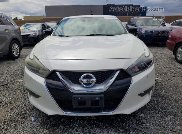 1N4AA6AP6HC454009 2017 NISSAN MAXIMA White Դիմացի տեսք
