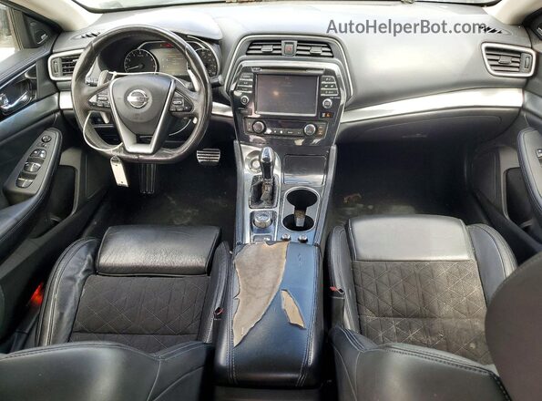 1N4AA6AP6HC454009 2017 NISSAN MAXIMA White Առջևի վահանակի տեսք