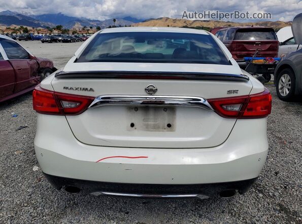 1N4AA6AP6HC454009 2017 NISSAN MAXIMA White Հետևի տեսք
