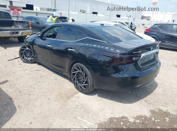 1N4AA6AP6HC454172 2017 NISSAN MAXIMA Black Задня ліва чверть