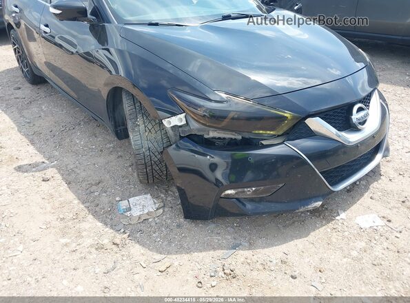 1N4AA6AP6HC454172 2017 NISSAN MAXIMA Black Вид спереду