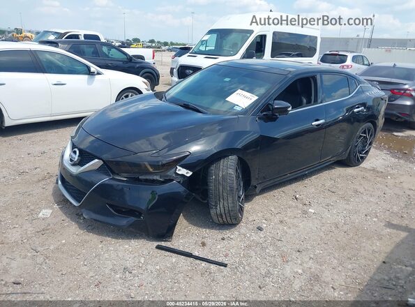 1N4AA6AP6HC454172 2017 NISSAN MAXIMA Black Передня ліва чверть