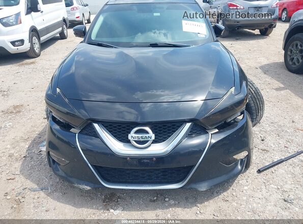1N4AA6AP6HC454172 2017 NISSAN MAXIMA Black Вид щитка приладів