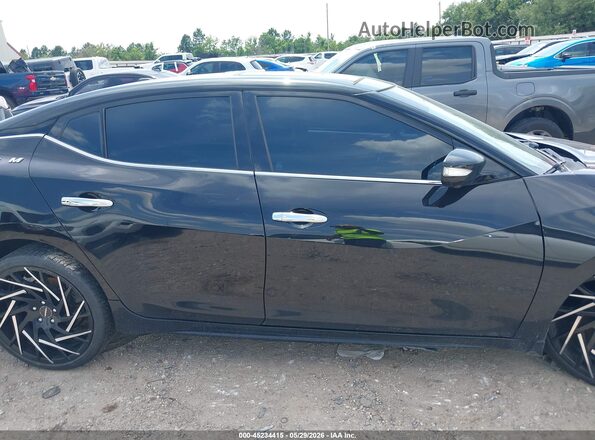 1N4AA6AP6HC454172 2017 NISSAN MAXIMA Black Вид задньої частини салону