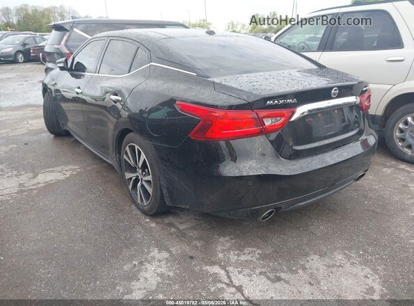 1N4AA6AP6HC457184 2017 NISSAN MAXIMA Black Trasero izquierdo
