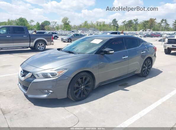 1N4AA6AP6HC457542 2017 NISSAN MAXIMA Gray Przód lewy