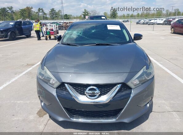 1N4AA6AP6HC457542 2017 NISSAN MAXIMA Gray Widok zestawu wskaźników
