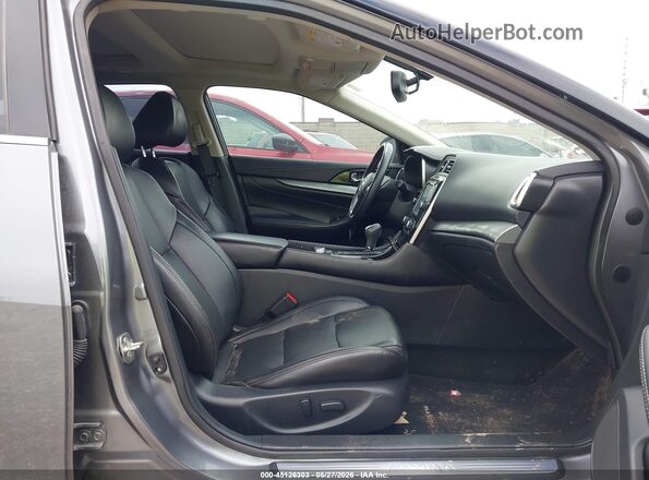 1N4AA6AP6JC402109 2018 NISSAN MAXIMA Gray Widok wnętrza z przodu