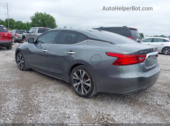 1N4AA6AP6JC402109 2018 NISSAN MAXIMA Gray Tył lewy