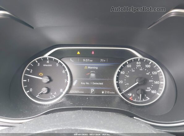 1N4AA6AP6JC402109 2018 NISSAN MAXIMA Gray Widok tylnych siedzeń