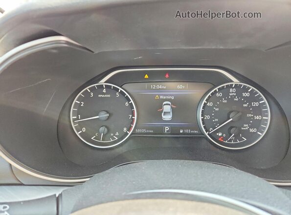 1N4AA6AP7HC385427 2017 NISSAN MAXIMA Maroon ხელსაწყოთა პანელის ხედი