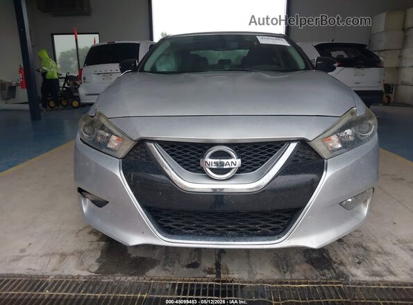 1N4AA6AP7HC400038 2017 NISSAN MAXIMA Silver Вид щитка приладів